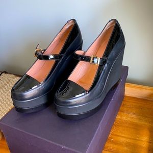 Robert Clergerie wedges black size 36 6